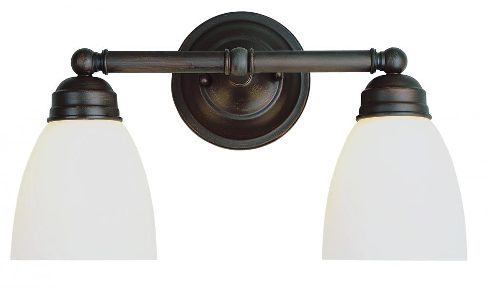 2LT BATH-STRAIGHT ARM-WHITE FR